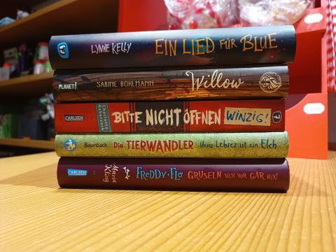 Kinderbücherstapel